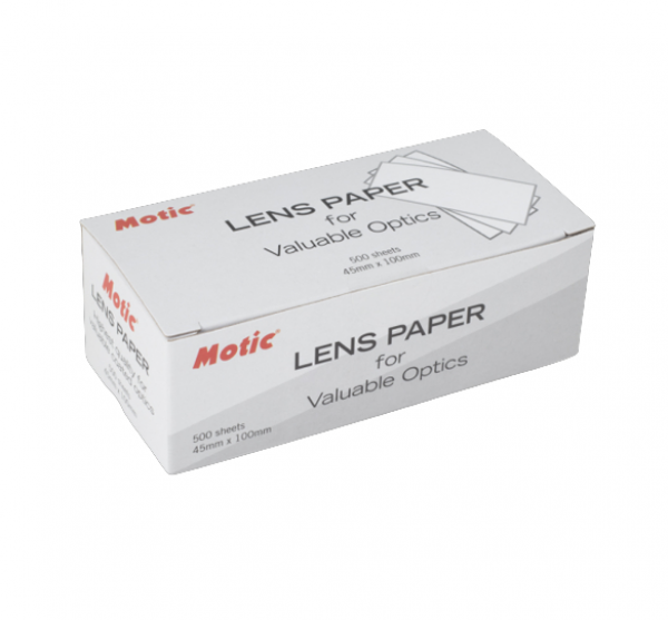 Motic Microscope Lens Paper